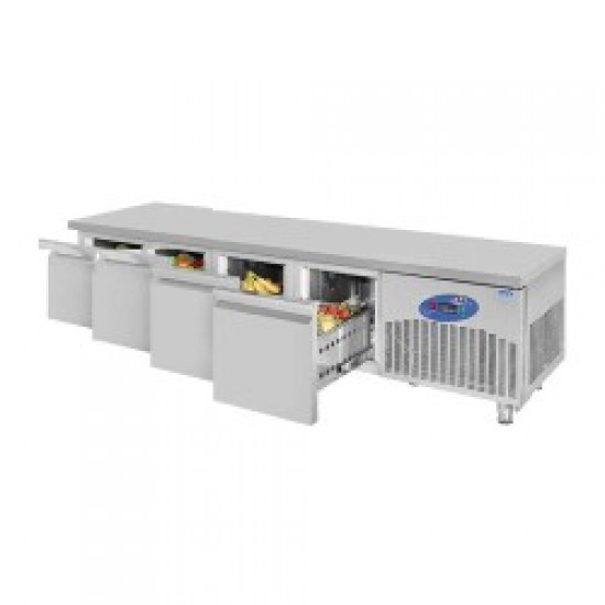 CSA CS-CIH 3-700 Cihaz Altı Buzdolabı, 3 Çekmeceli, 210 L CSA CS-CIH 3-700 Cihaz Altı Buzdolabı, 3 Çekmeceli, 210 L